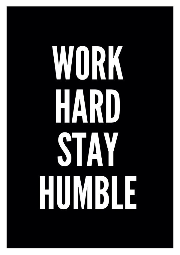 Custom typographic quote poster